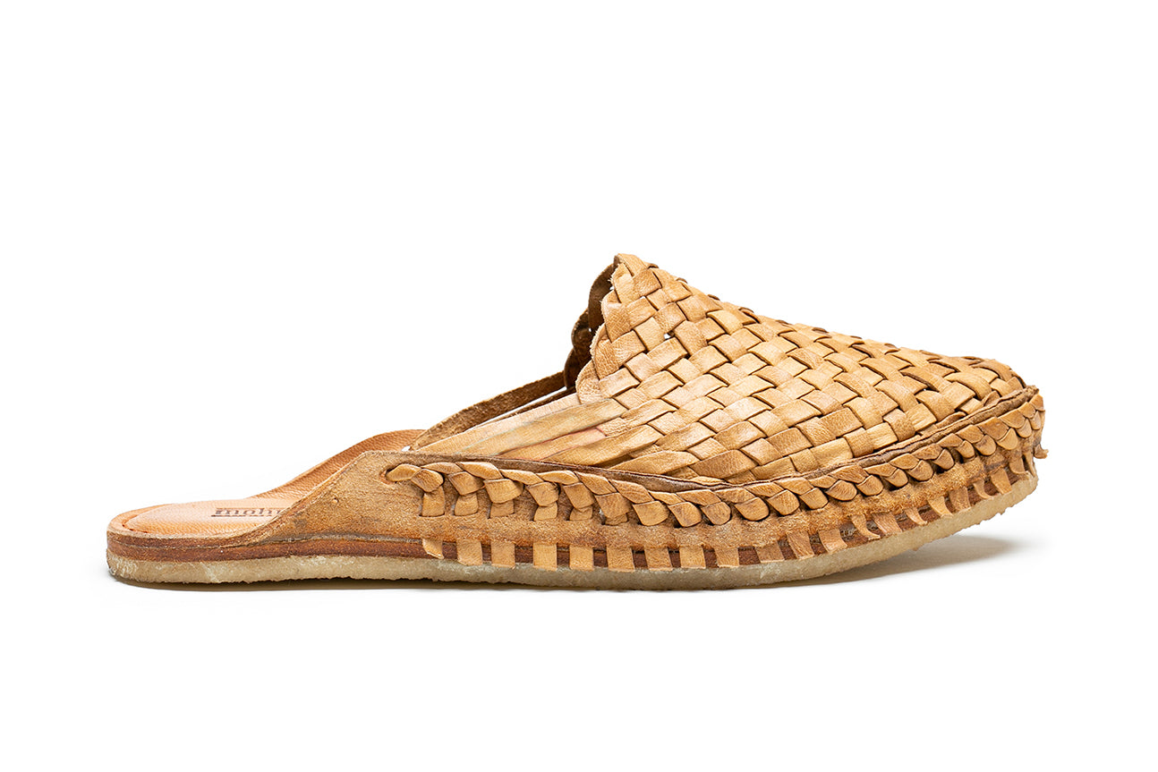 Woven City Slipper in Honey + No Stripes by Mohinders