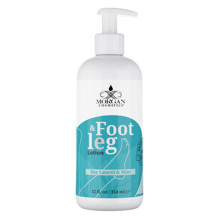 Morgan Cosmetics Foot & Leg Lotion Bay Laurel & Mint 12 oz by Morgan Cosmetics