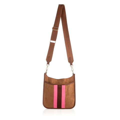 Shiraleah Blakely Cross-Body, Chocolate by Shiraleah