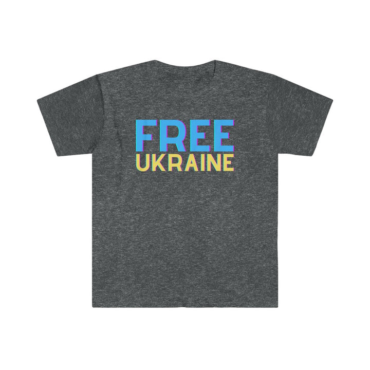 'Free Ukraine' Unisex Softstyle T-Shirt