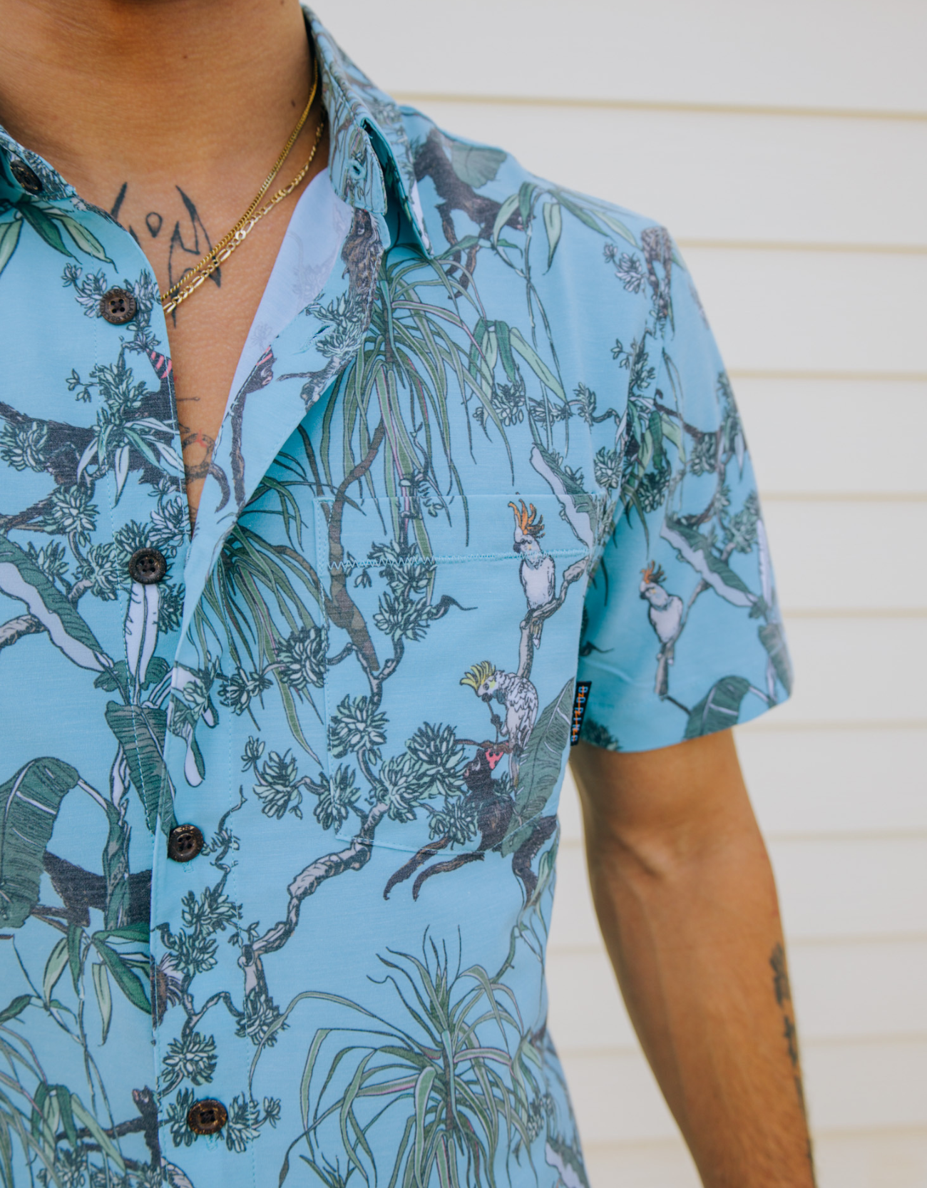 ON OUR WAY UP - VAGABOND™ BUTTON UP by Bajallama