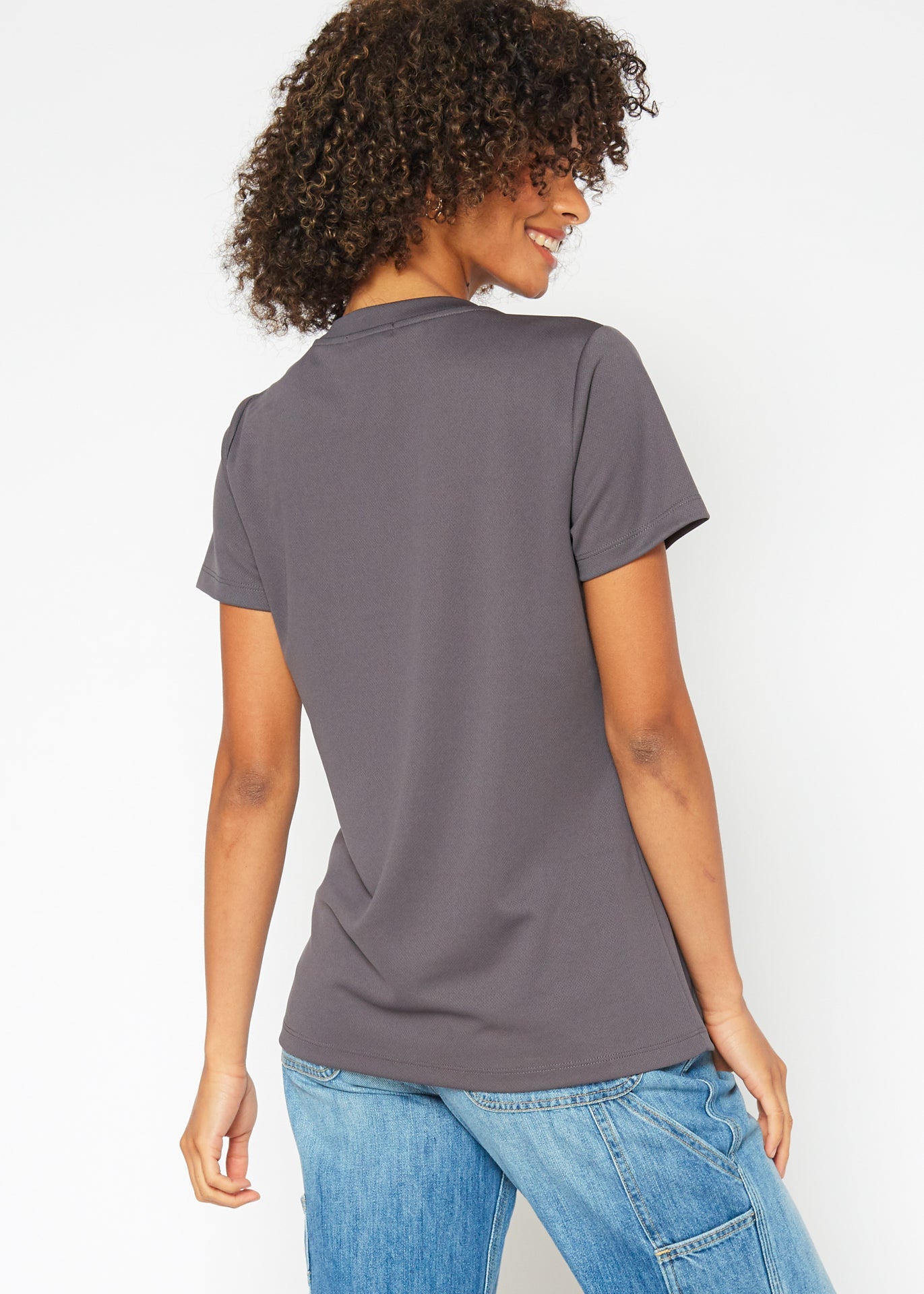 Women's Eco Friendly Reolite Tech T-shirt in Grey by Shop at Konus