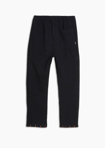 Konus Men's Wide Leg Sweatpants in Black by Shop at Konus