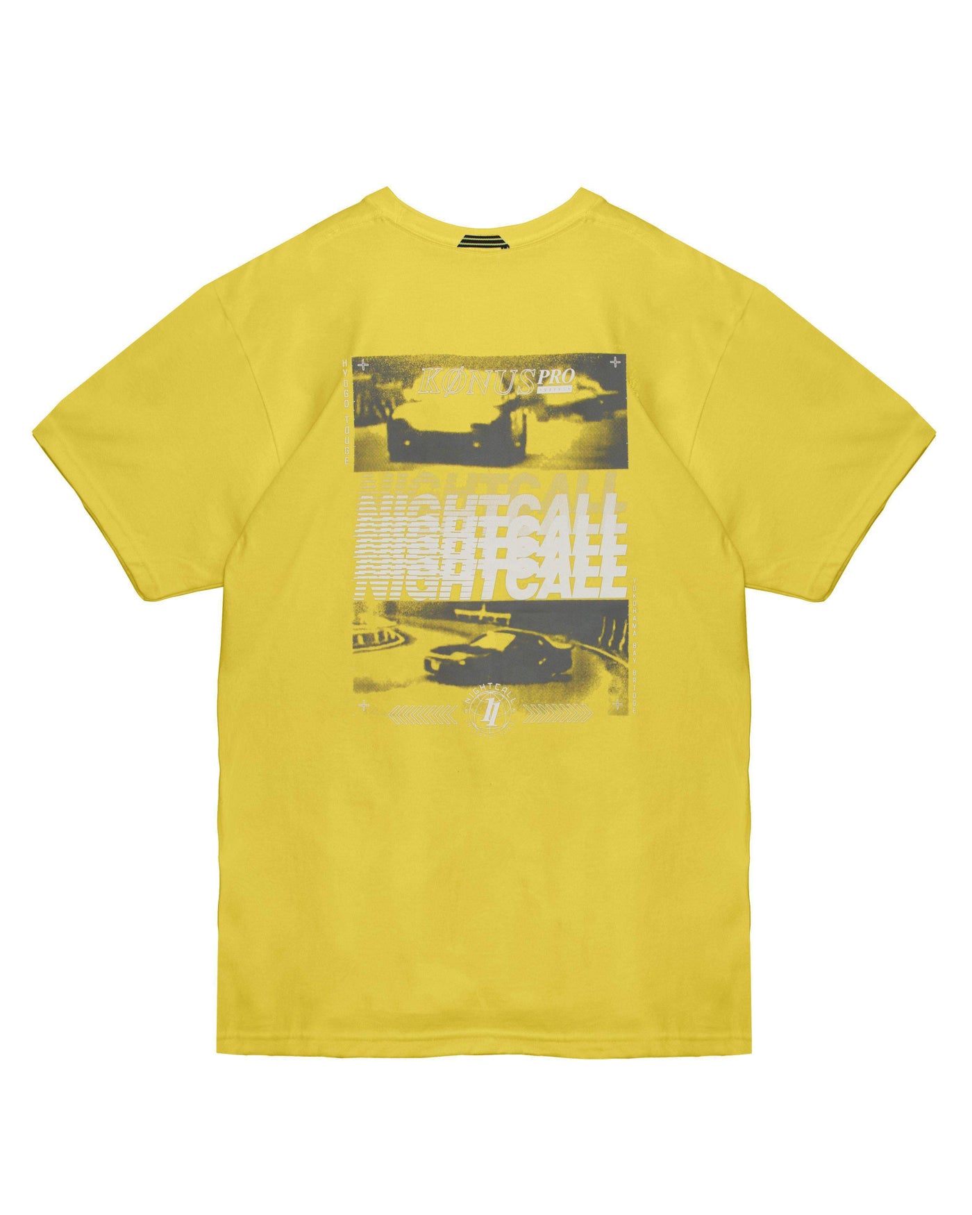 Konus Men's Graphic Tee in Yellow by Shop at Konus