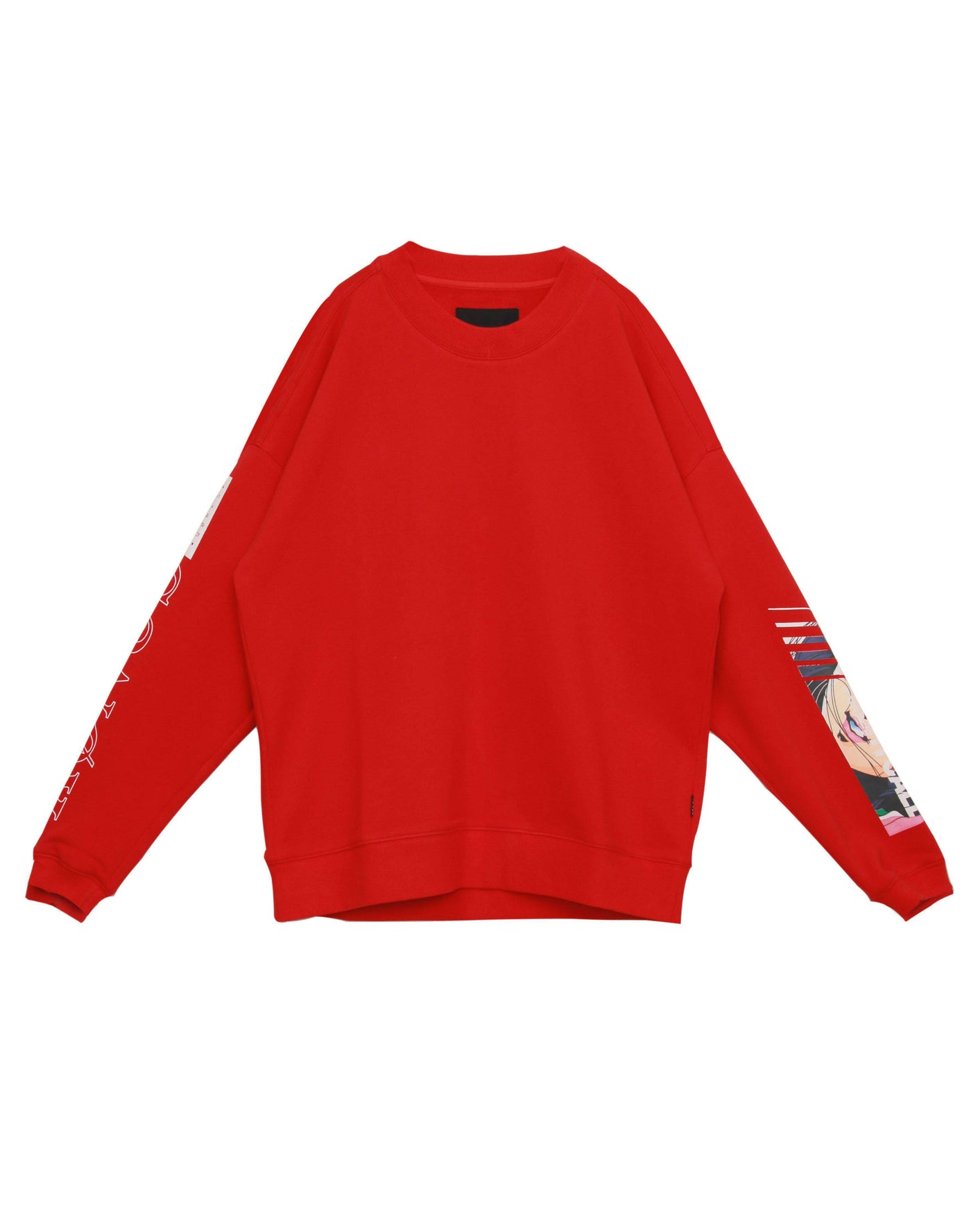 Konus Men's Oversize Sweatshirt in Red by Shop at Konus