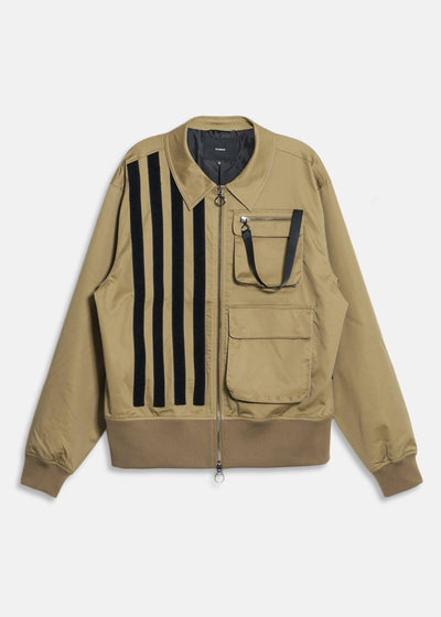 Konus Men's Bellow Flap Pockets jacket in Khaki by Shop at Konus