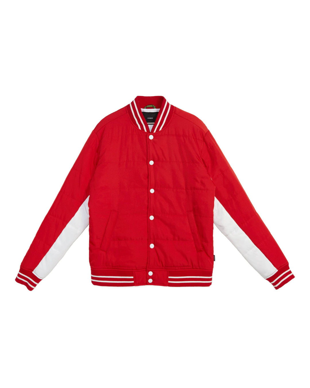 Konus Men's Bomber Jacket in Red by Shop at Konus