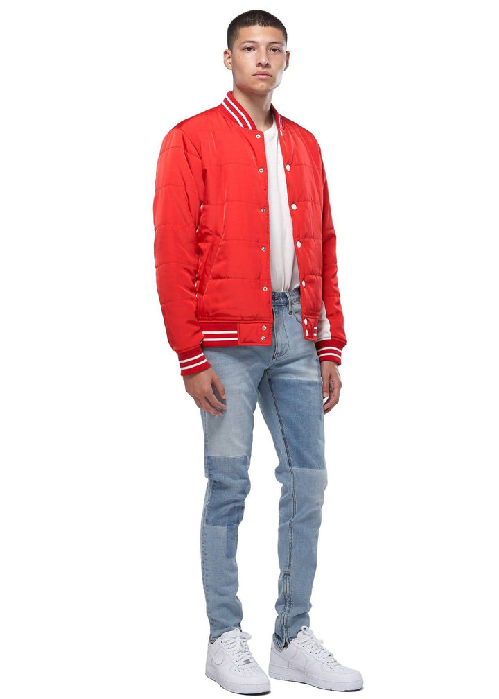 Konus Men's Bomber Jacket in Red by Shop at Konus