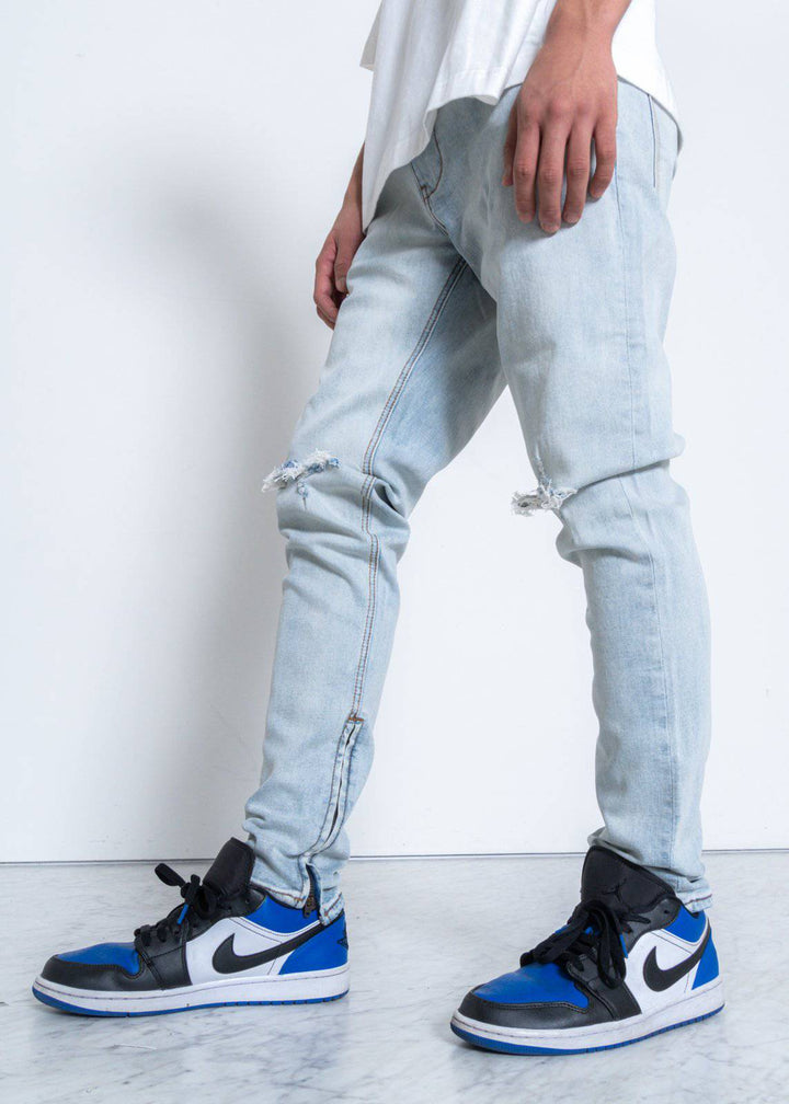 Konus Men's Washed Out Denim by Shop at Konus