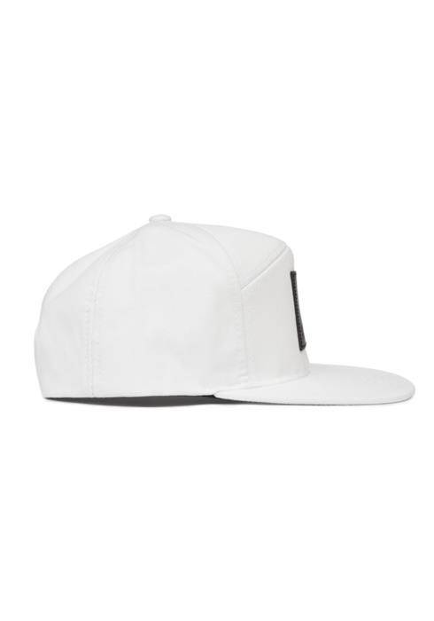 Konus Men's Logo 7 Panel Snap Back in White by Shop at Konus