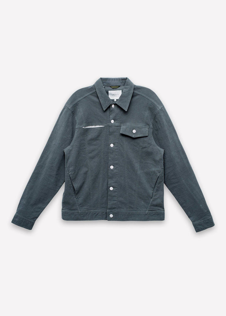 Konus Men's Trucker Jacket in Green by Shop at Konus