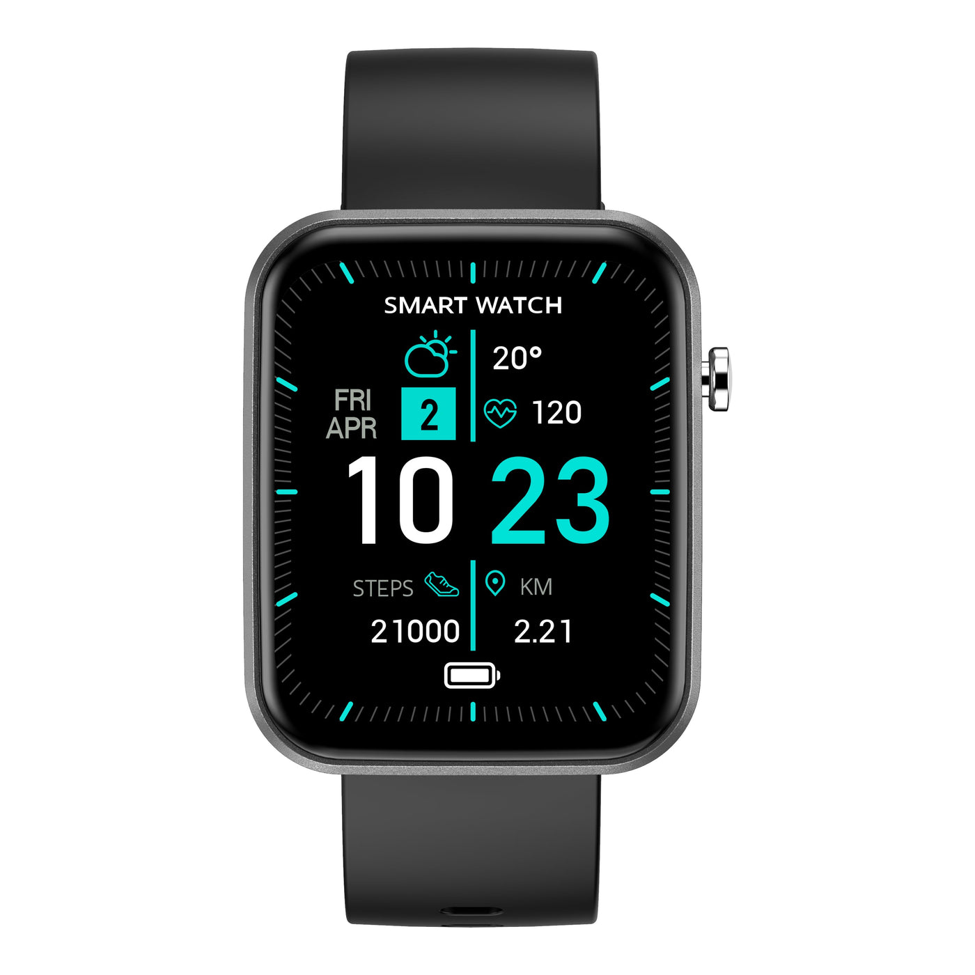 Advanced Smartwatch With Three Bands And Wellness + Activity Tracker by VistaShops