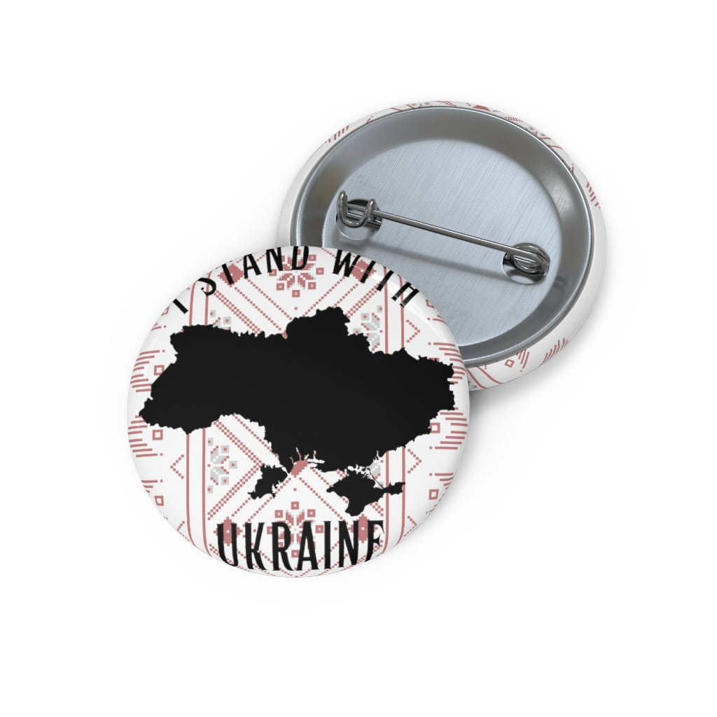 'I Stand With Ukraine' With Vishivanka Pin