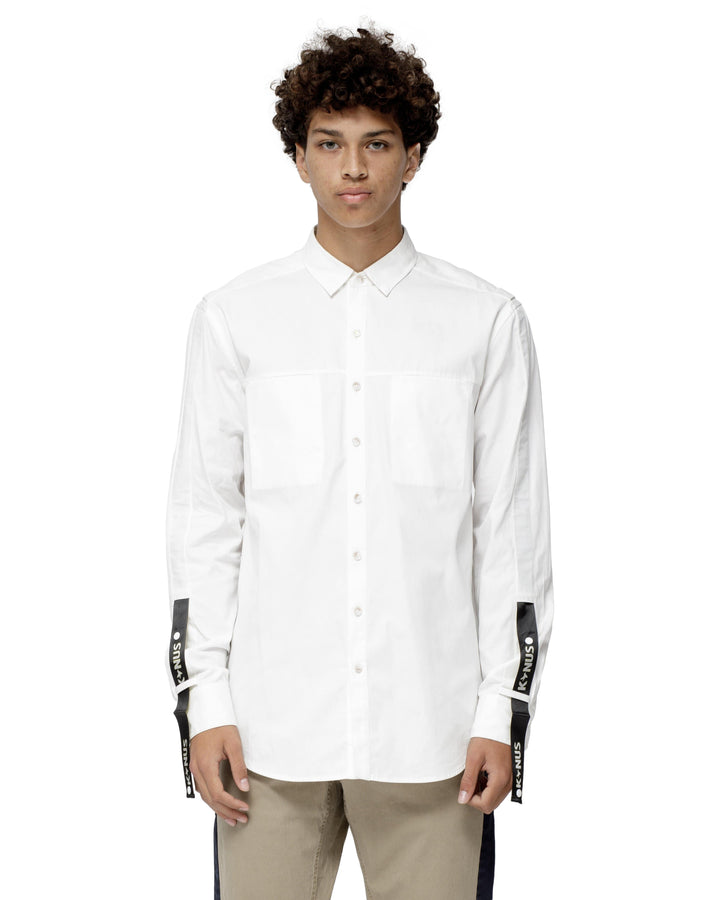 Konus Men's Button Down / Slauson In White by Shop at Konus