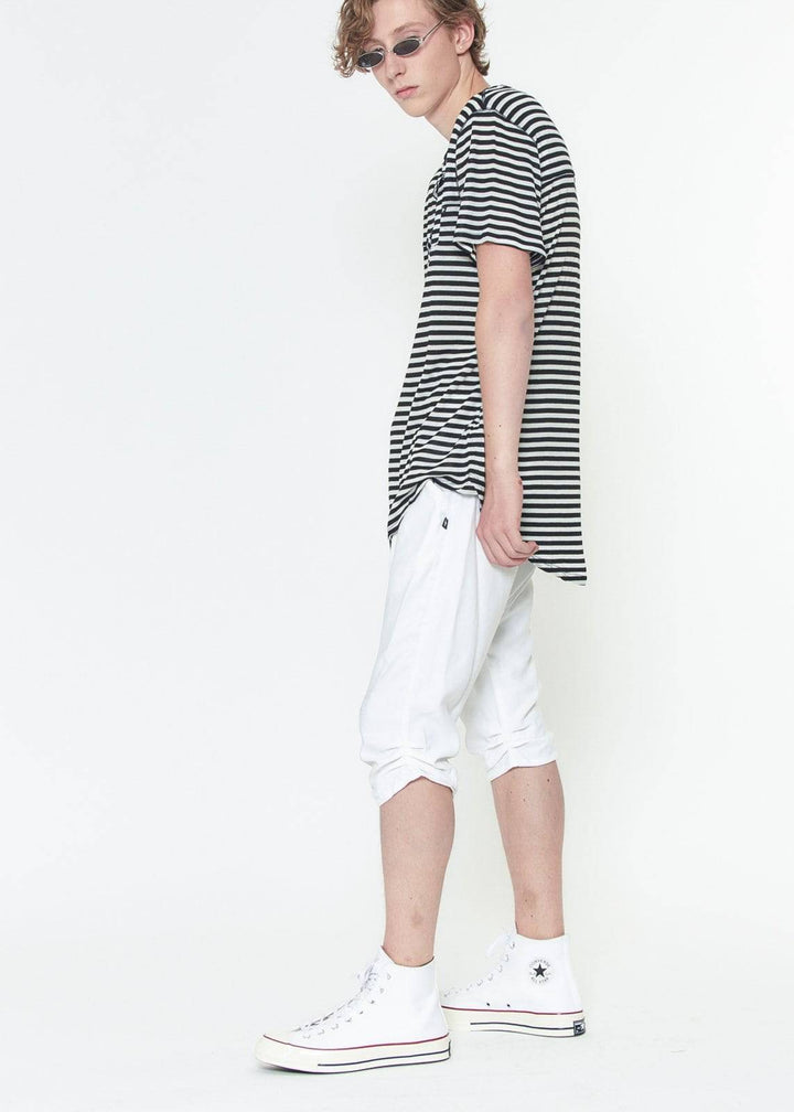 Konus Men's Yarn Dye Henley Stripe Tee by Shop at Konus