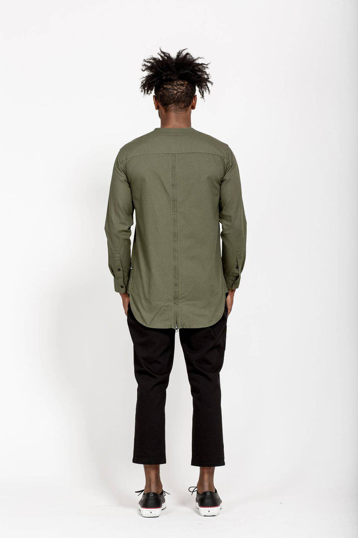 Konus Men's Rip Stop Liner Shirt in Olive by Shop at Konus