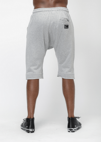 Konus Men's Loose End Shorts in Gray by Shop at Konus