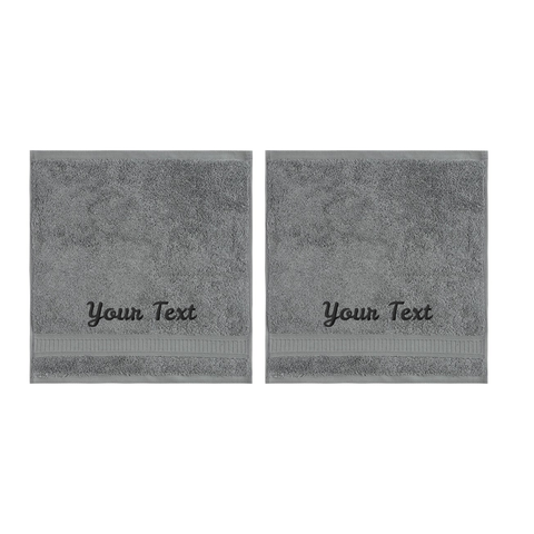 Personalized Towels, Hotel & Spa Quality, Super Soft, Highly Absorbent, 100% Turkish Genuine Cotton Monogrammed Towel by La'Hammam