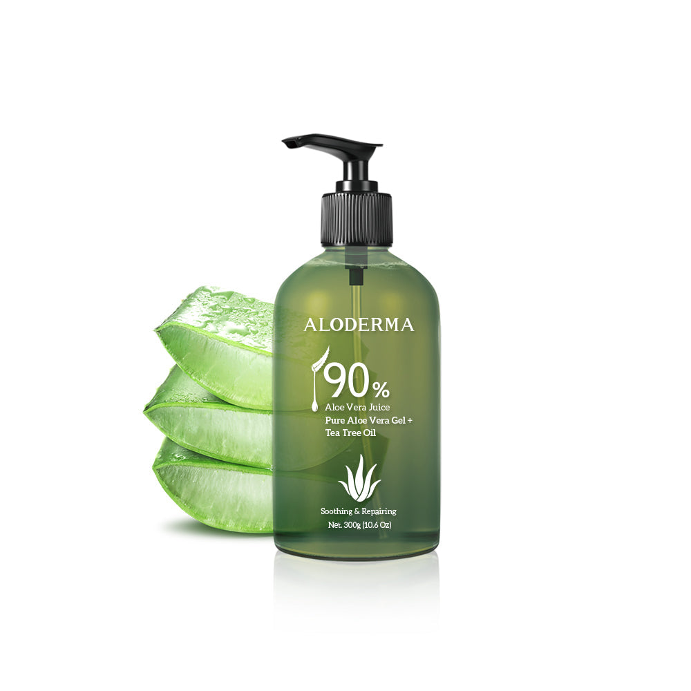 Pure Aloe Vera Gel + Tea Tree Oil by ALODERMA