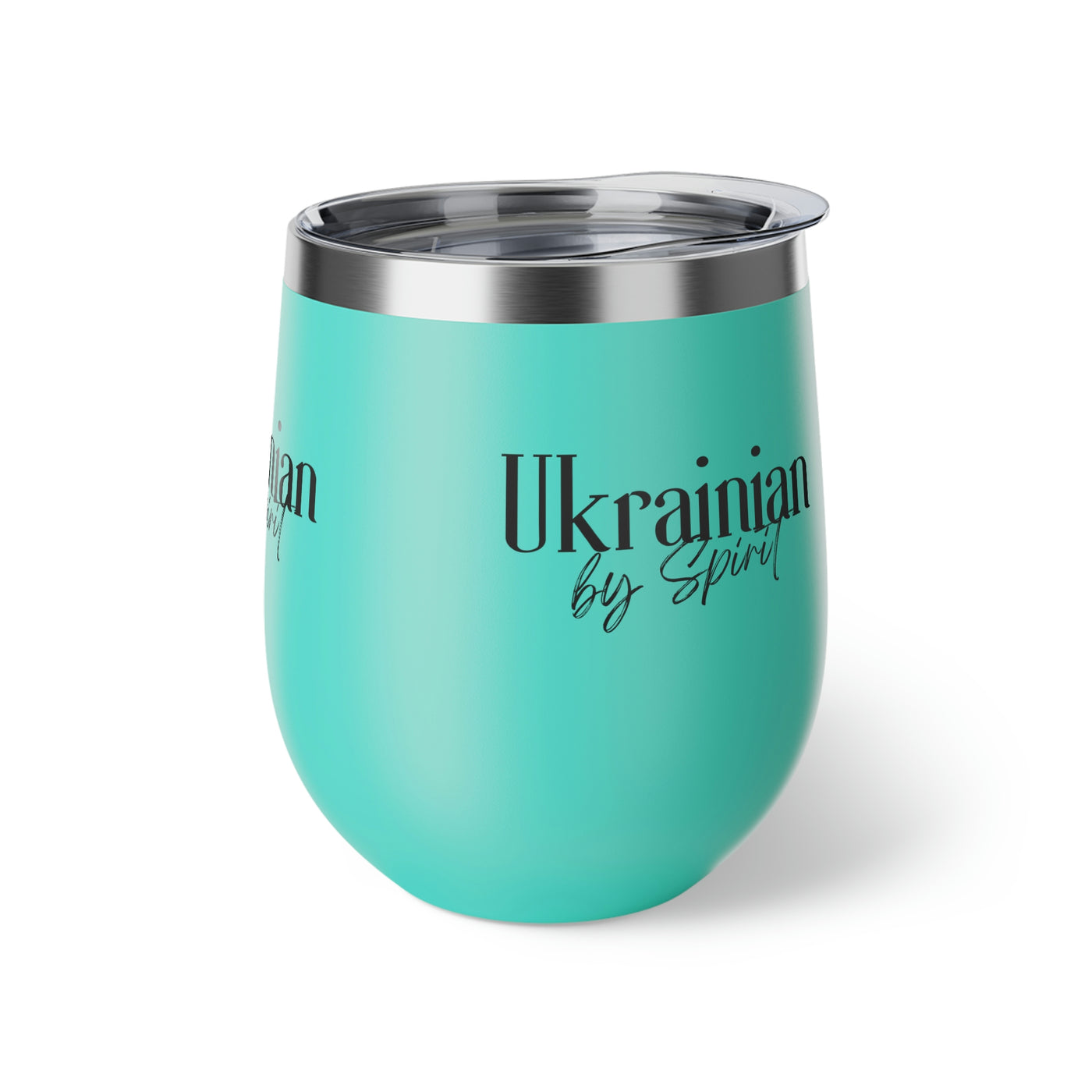 "Ukrainian by Spirit" Copper Vacuum Insulated Cup, 12oz
