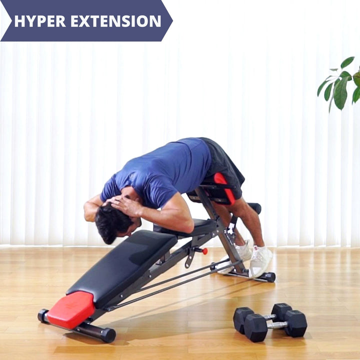 Multi-Functional FID Weight Bench for Full-Body Workout by Finer Form