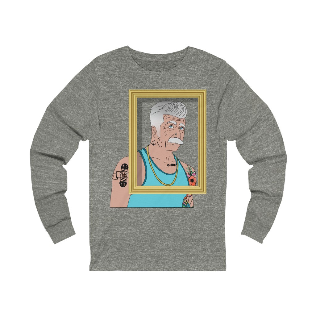 Olde Soul Einstein KIDS Long Sleeve Tee