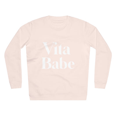 Vita Babe Organic Unisex Rise Sweatshirt by VitaParfum