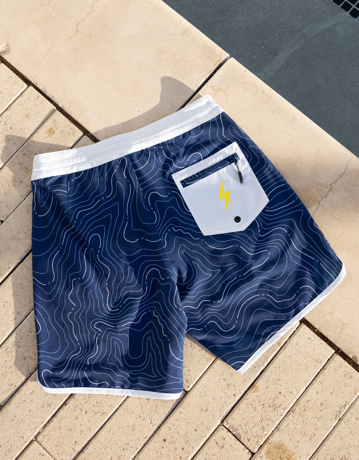 A BOLT OF FRESH AIR - REMANSO 17" BOARDSHORTS by Bajallama