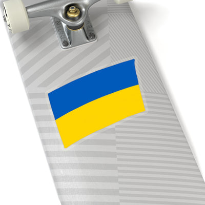 Ukrainian Flag Sticker