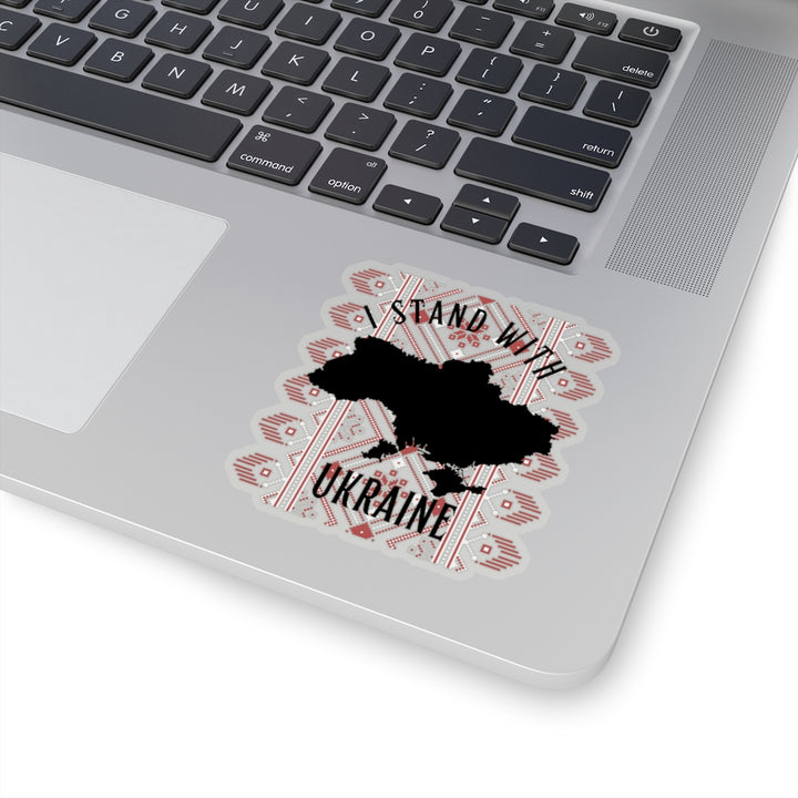 'I Stand With Ukraine' With Vishivanka Sticker