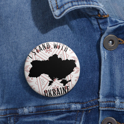 'I Stand With Ukraine' With Vishivanka Pin