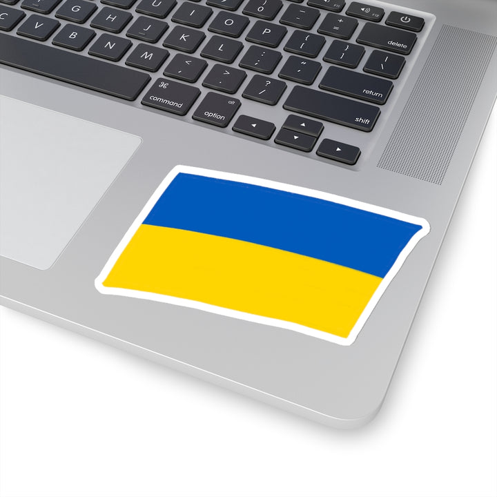 Ukrainian Flag Sticker