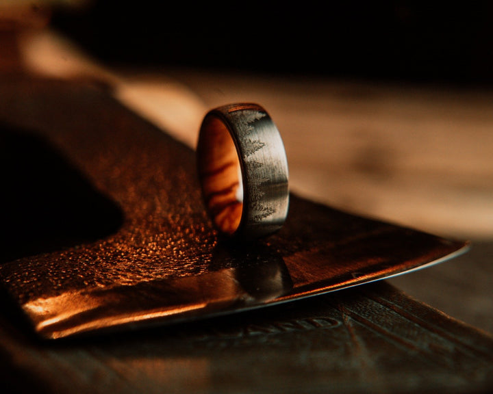 The “Outdoorsman” Ring by Vintage Gentlemen