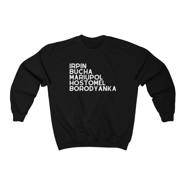 Hero Cities Unisex Crewneck Sweatshirt