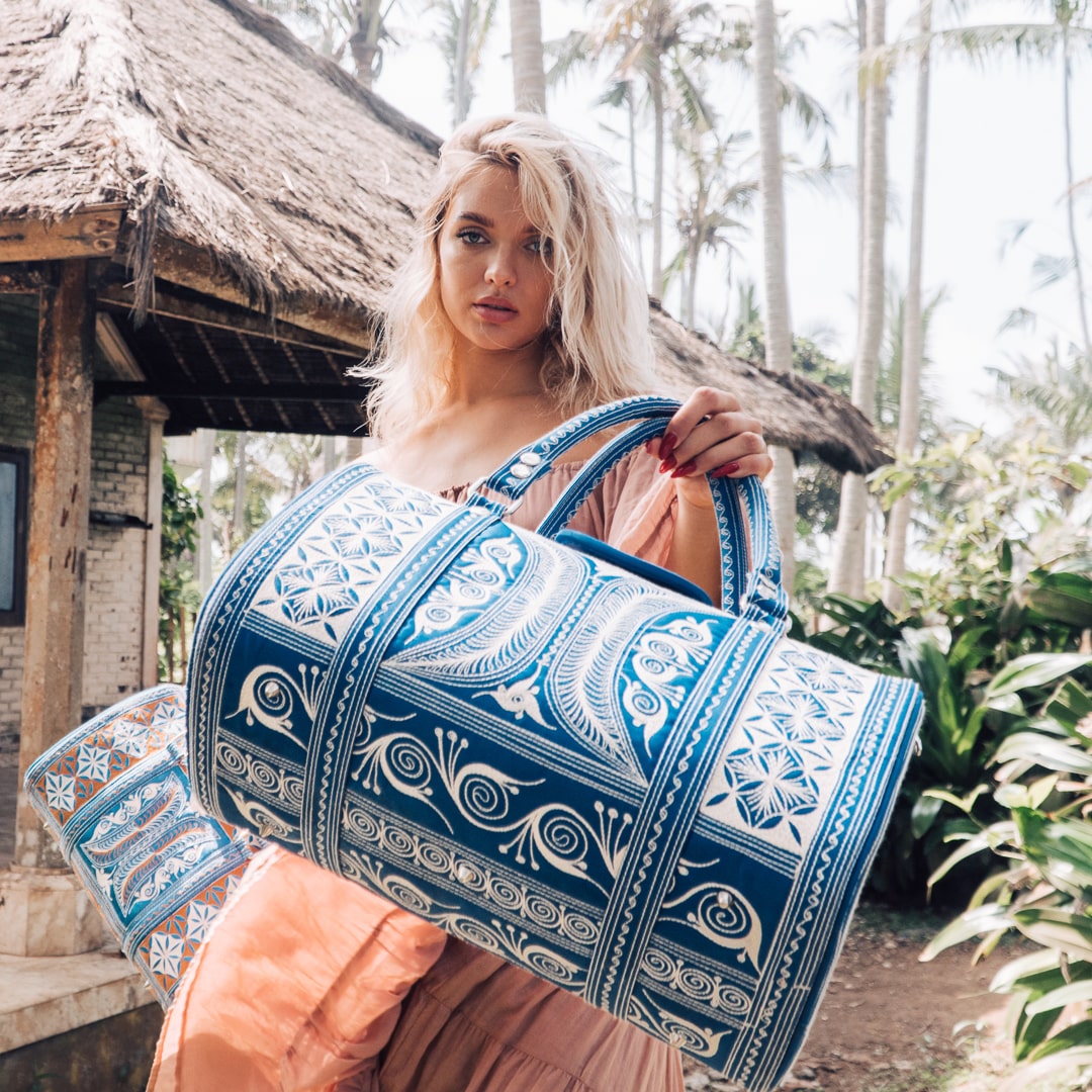 Aman Mini Weekender Bag by Banda Bags