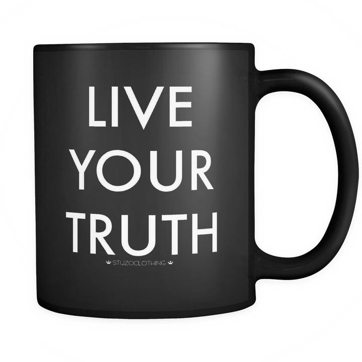 LIVE YOUR TRUTH MUG by STUZO CLOTHING