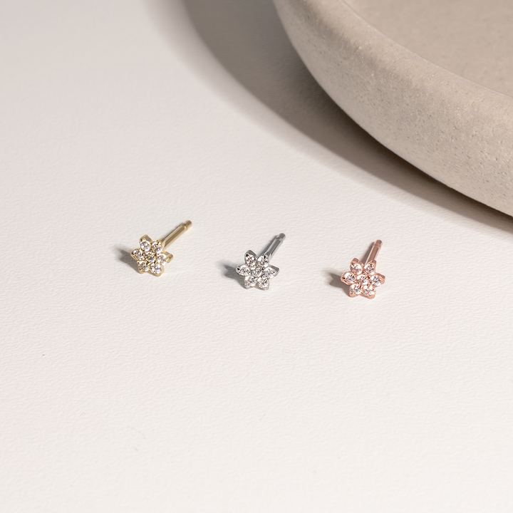 Lily Stud Earrings by Mia Bijoux