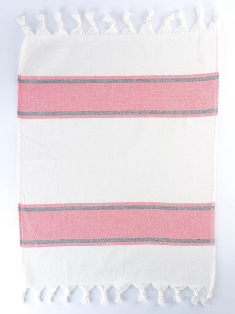 Smyrna Turkish Hand / Kitchen Towel 4 pack 23x17in by La'Hammam