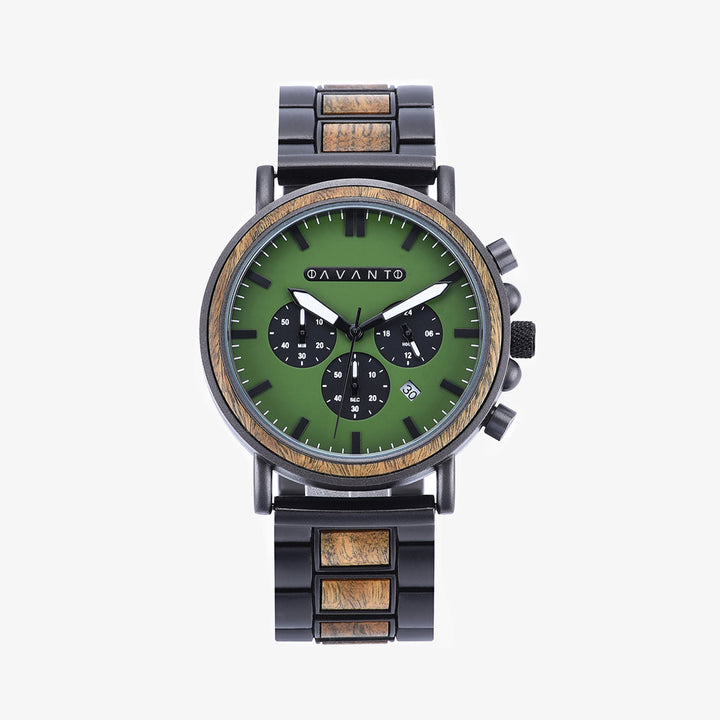 EXPLORER S - MILITARY BLACK (44MM) by AVANTWOOD