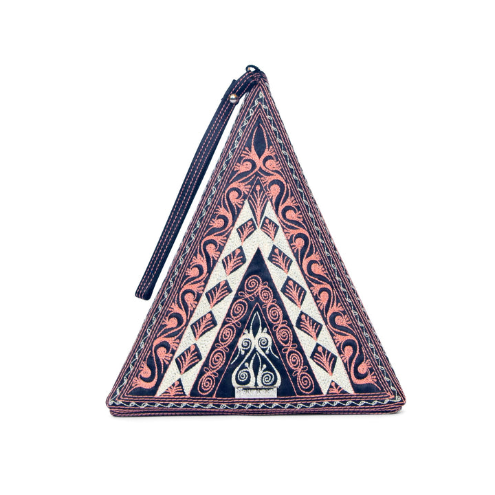 Gusi Pyramid Clutch by Banda Bags