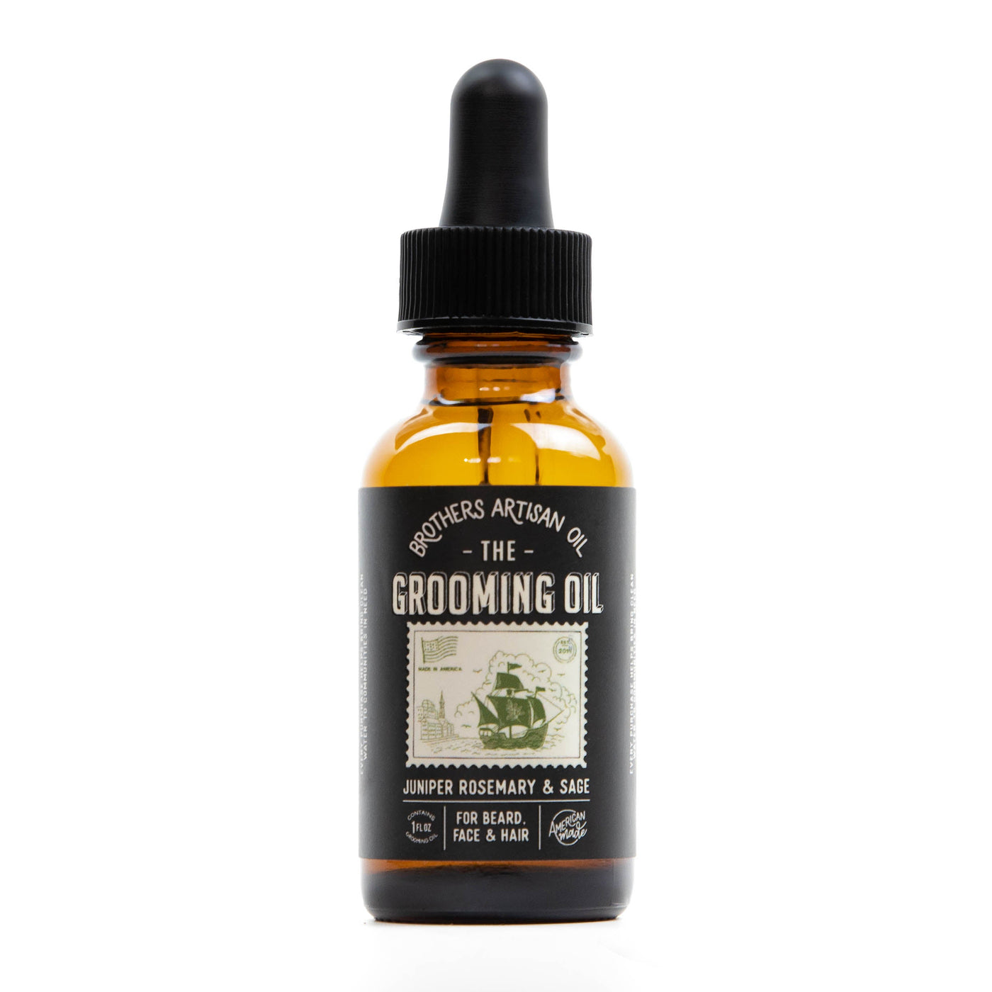 The Grooming Oil: Juniper Rosemary & Sage by Brothers Artisan Oil