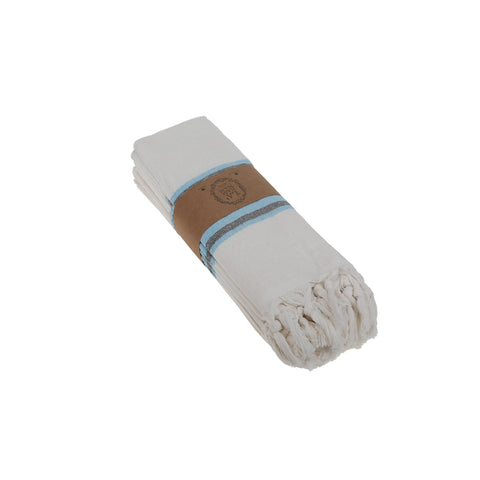 Smyrna Turkish Hand / Kitchen Towel 4 pack 23x17in by La'Hammam