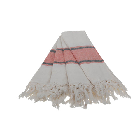 Smyrna Turkish Hand / Kitchen Towel 4 pack 23x17in by La'Hammam