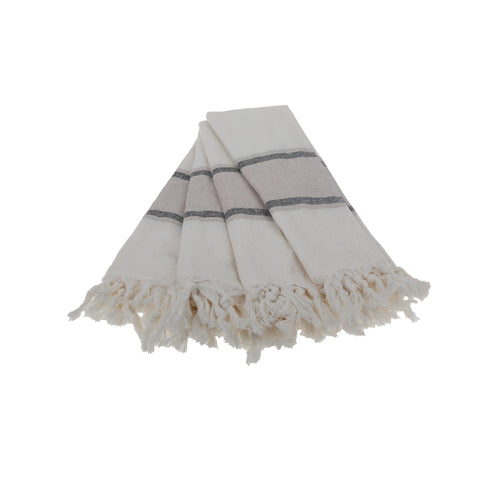 Smyrna Turkish Hand / Kitchen Towel 4 pack 23x17in by La'Hammam