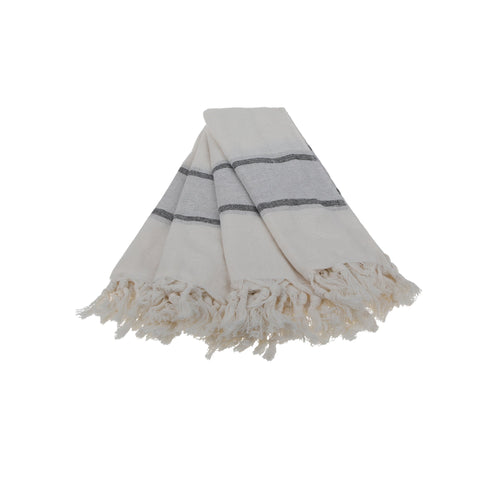 Smyrna Turkish Hand / Kitchen Towel 4 pack 23x17in by La'Hammam