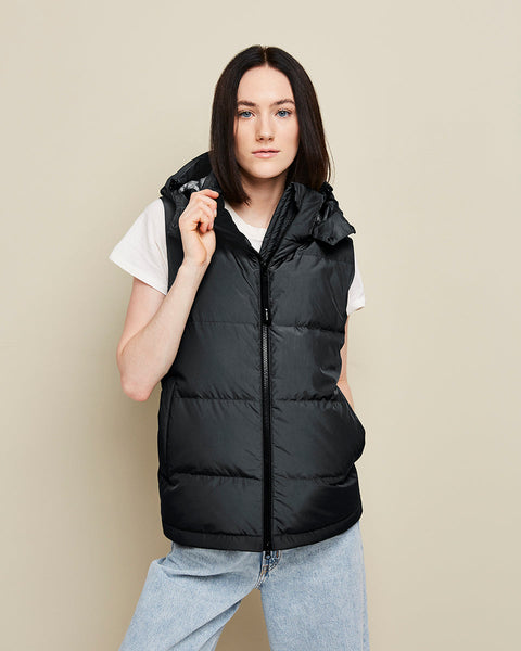 Sol Women’s Heated Vest Black by Kelvin Coats
