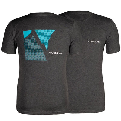 MEN'S SHORT SLEEVE GRAPHIC TEE - LINED LOGO by VOORMI