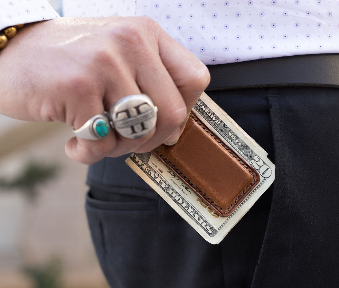 Magnetic Money Clip by Lifetime Leather Co