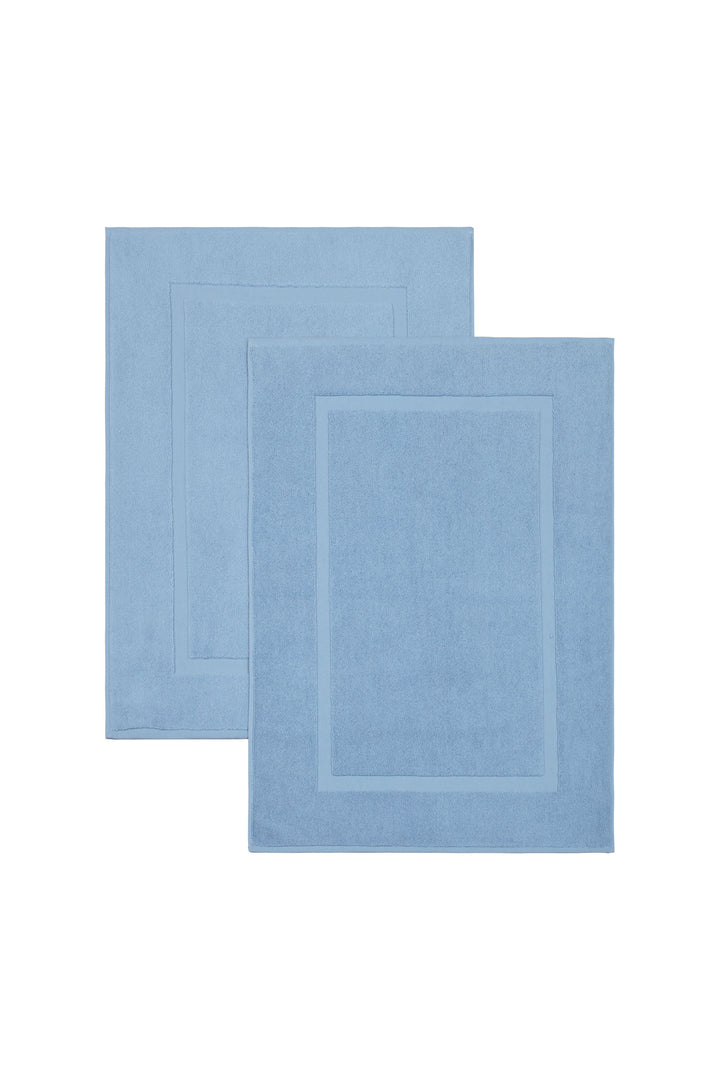 Turkish Cotton Bath Mat - 2Pack by La'Hammam