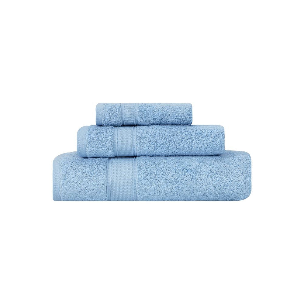 Turkish Cotton Bath Towel Set of 3 by La'Hammam